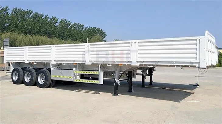 side dump truck trailer